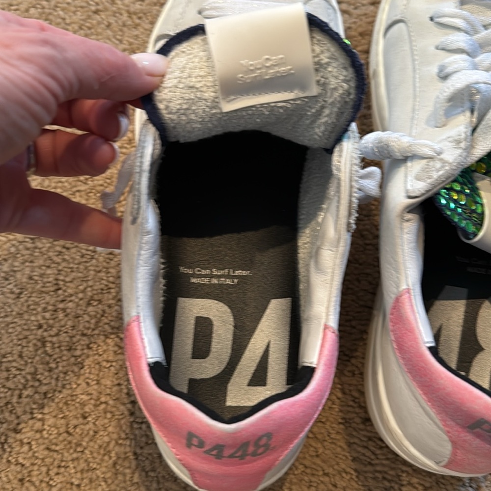 P448 Sneakers size 40 super cute - Picture 4 of 7